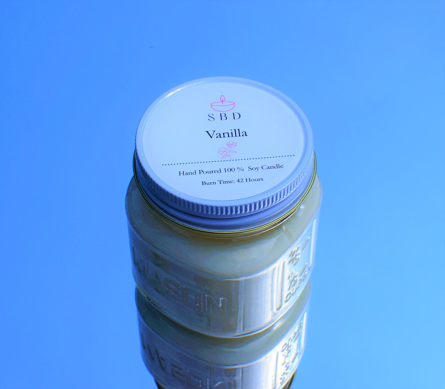 Vanilla candle