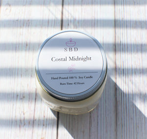 Costal Midnight candle